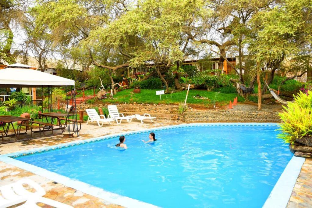 Rochabus Hotel Ica Bagian luar foto