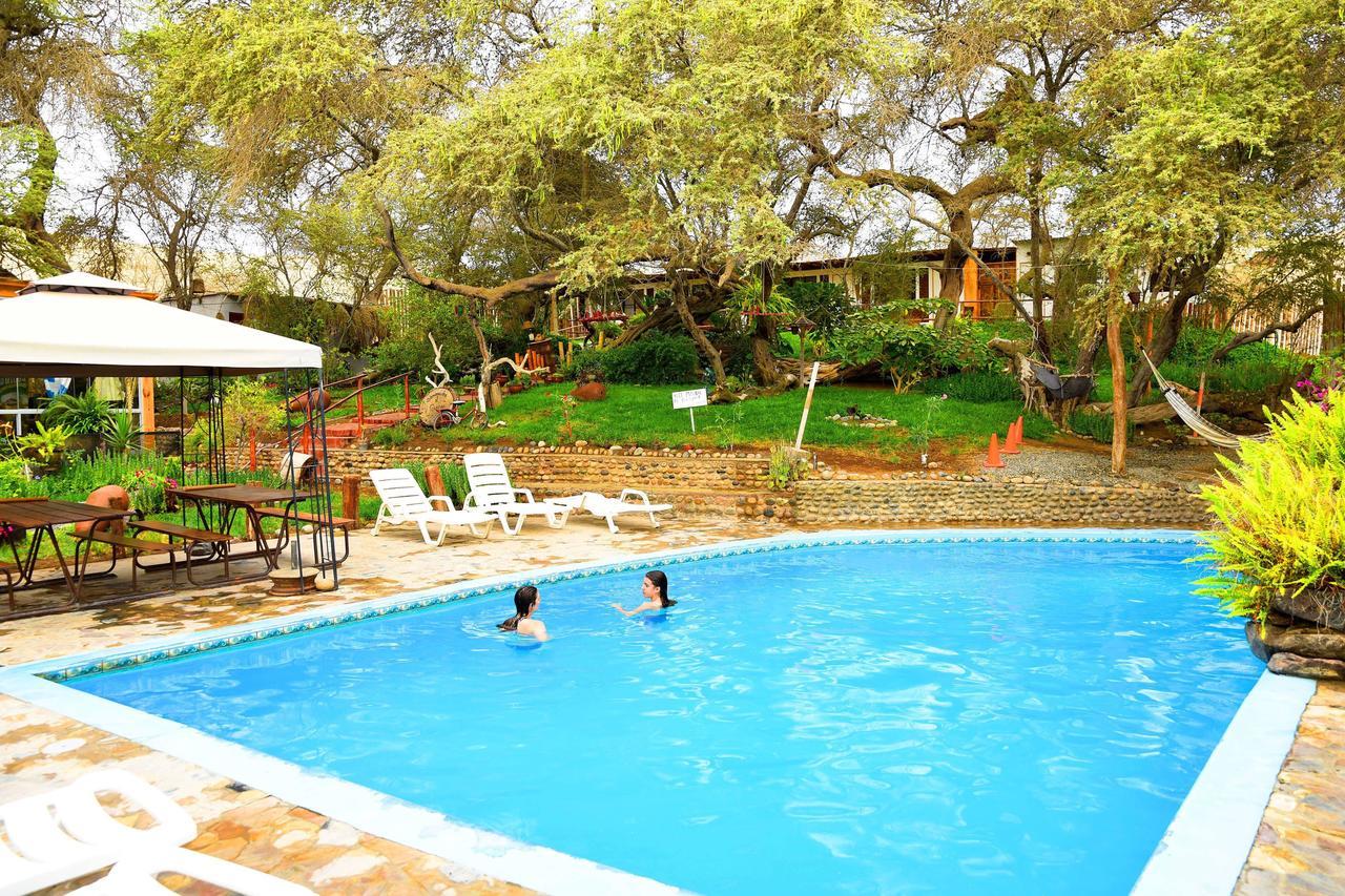 Rochabus Hotel Ica Bagian luar foto